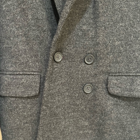 J.Crew Classic 100% Women’s Wool Double Breasted‎ Gray Blazer Pea Coat size 6 - Picture 12 of 12
